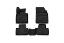 Volvo XC90 2015- Tapis de sol en caoutchouc 3D pour habitacle (4 pcs, Novline) photo 1