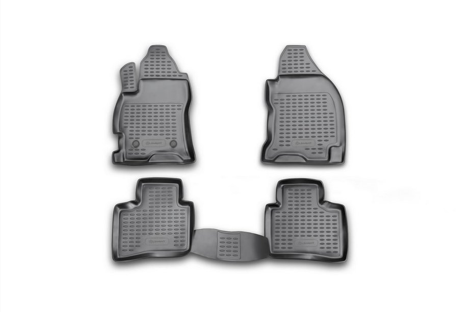 Ford Mondeo 2000-2007 Tapis de sol en caoutchouc (4 pcs, Novline) Image