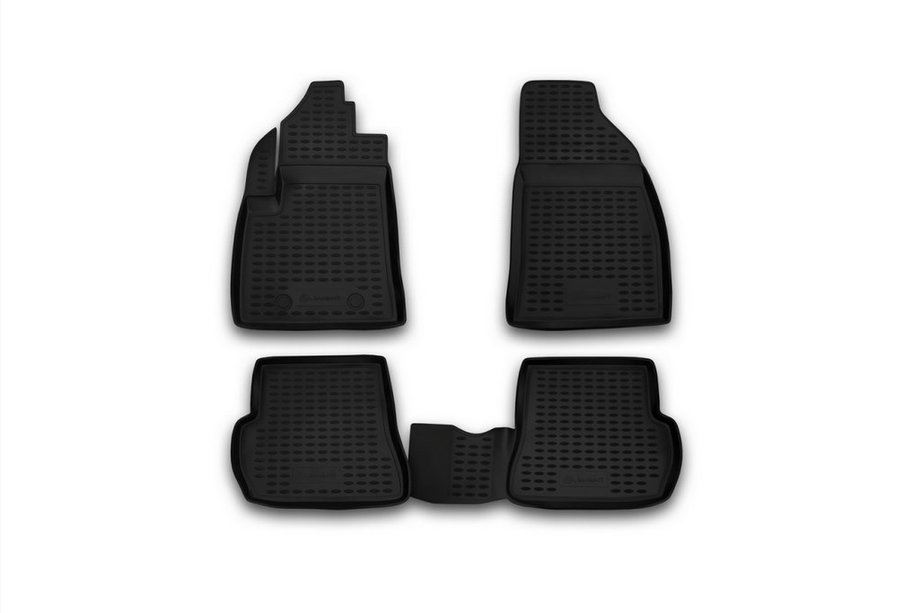 Ford Fusion 2002-2012 Tapis de sol caoutchouc interieur (4 pcs, Novline) Variante 2 Image