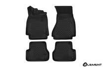 Audi A6 C7 2011-2017 Tapis de sol en caoutchouc 3D pour habitacle (4 pcs, Novline, Avant) photo 1