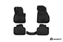 BMW X1 F48 2015-2022 Tapis de sol en caoutchouc 3D pour habitacle (4 pcs, Novline) photo 1