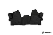 Ford Transit 2014- Tapis de sol en caoutchouc 3D pour habitacle (2 pcs, Novline) photo 1