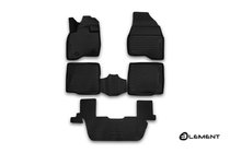 Ford Explorer 2011-2019 Tapis de sol en caoutchouc 3D pour interieur (5 pcs, Novline) Option 1 photo 1