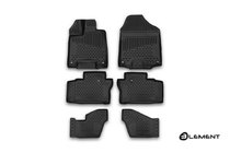 Honda Pilot 2015-2022 Tapis de sol en caoutchouc 3D pour habitacle (6 pcs, Novline) photo 1