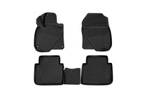 Honda CRV 2017-2022 Tapis de sol en caoutchouc 3D pour habitacle (4 pcs, Novline) SUV photo 1