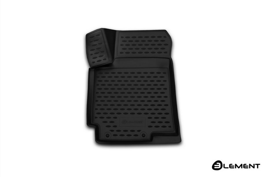 Hyundai Accent 2011-2017 Tapis en caoutchouc avant gauche 3D habitacle (Novline) Image