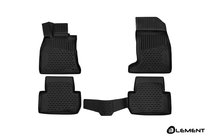 Kia Stinger 2017-2023 Tapis de sol en caoutchouc 3D pour habitacle (4 pcs, Novline) SD photo 1