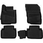 Mitsubishi Eclipse Cross 2017- Tapis de sol en caoutchouc 3D pour habitacle (4 pcs, Novline) photo 1