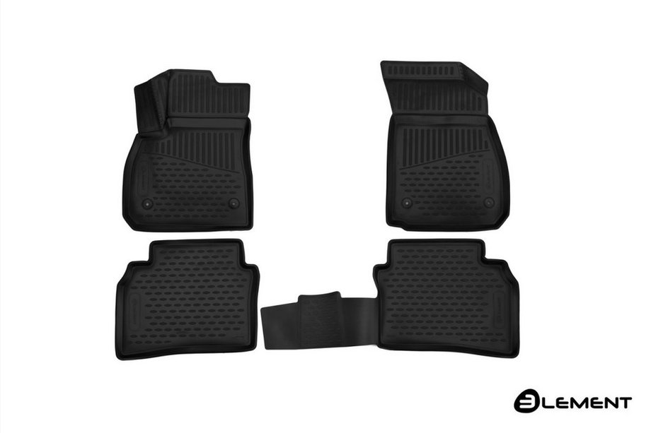 Opel Insignia 2017-2022 Tapis de sol en caoutchouc 3D pour habitacle (4 pcs, Novline) SD (Europe) Image