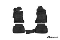 Subaru XV 2017-2023 Tapis de sol en caoutchouc 3D pour habitacle (4 pcs, Novline) photo 1