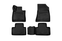 Infiniti EX 2007-2013 (2018↗) Tapis de sol en caoutchouc 3D pour habitacle (4 pcs, Novline) photo 1