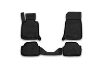 BMW 1 Series E81/E82/E87/E88 2004-2011 Tapis de sol caoutchouc habitacle (4 pcs, Novline) 3D photo 1