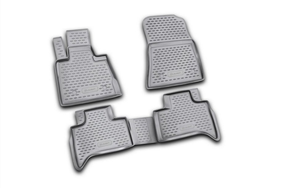 BMW X5 E53 1999–2006 Tapis de sol en caoutchouc (4 pcs, Novline) Image
