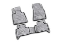 BMW X5 E53 1999–2006 Tapis de sol en caoutchouc (4 pcs, Novline) photo 1