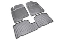Chevrolet Captiva 2006-2019 (2006↗) Tapis de sol en caoutchouc (4 pcs, Novline) photo 1