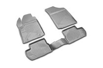 Citroen C-2 2003-2009 Tapis de sol en caoutchouc (4 pcs, Novline) photo 1