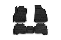Citroen Nemo 2007-2017 Tapis de sol en caoutchouc intérieur (2 pcs, Novline) photo 1