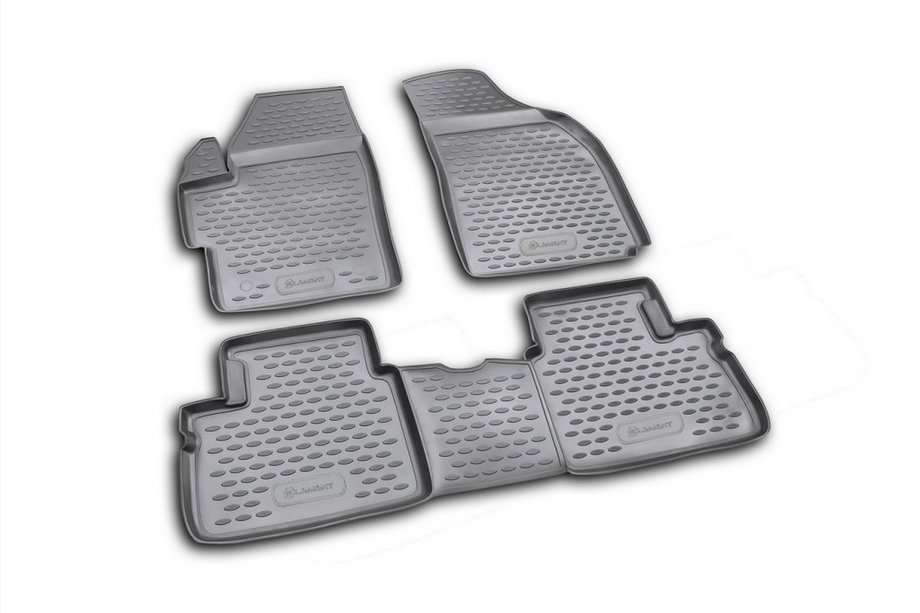 Daewoo Matiz 1998-2008 Tapis de sol en caoutchouc (4 pcs, Novline) Variante 1 Image