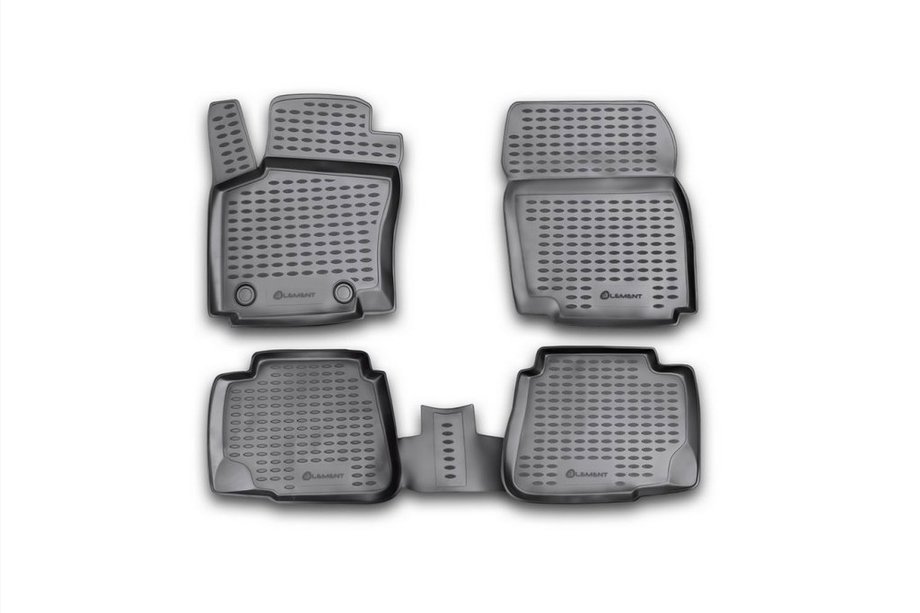 Ford Mondeo 2008-2014 Tapis de sol caoutchouc interieur (4 pcs, Novline) Variante 2 Image