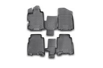 Honda FR-V 2004-2009 Tapis de sol en caoutchouc (4 pcs, Novline) photo 1