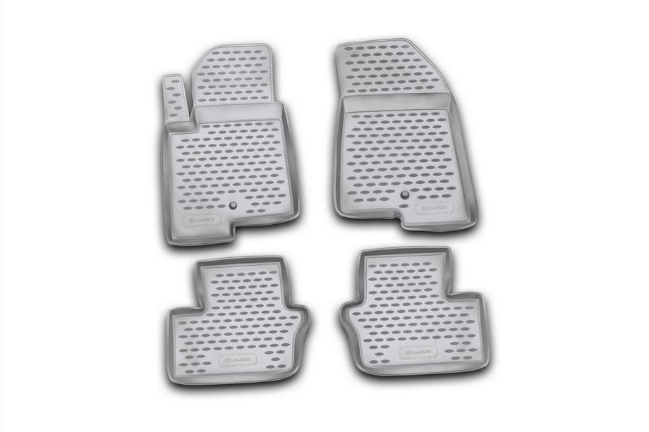 Jeep Cherokee/Liberty 2007-2013 (Liberty) Tapis de sol en caoutchouc (4 pcs, Novline) Image