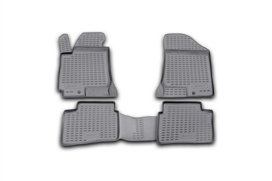 Kia Ceed 2007-2012 Tapis de sol en caoutchouc (4 pcs, Novline) Image