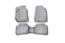 Kia Rio 2012-2017 Tapis de sol en caoutchouc (4 pcs, Novline) photo 1