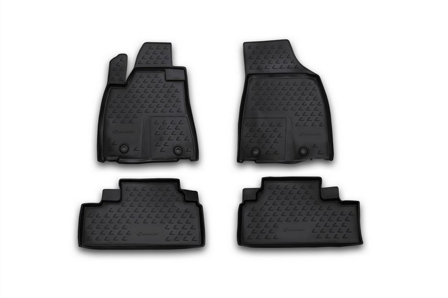 Lexus RX 2009-2015 (2012↗) Tapis de sol caoutchouc (4 pcs, Novline) (RX350) Image