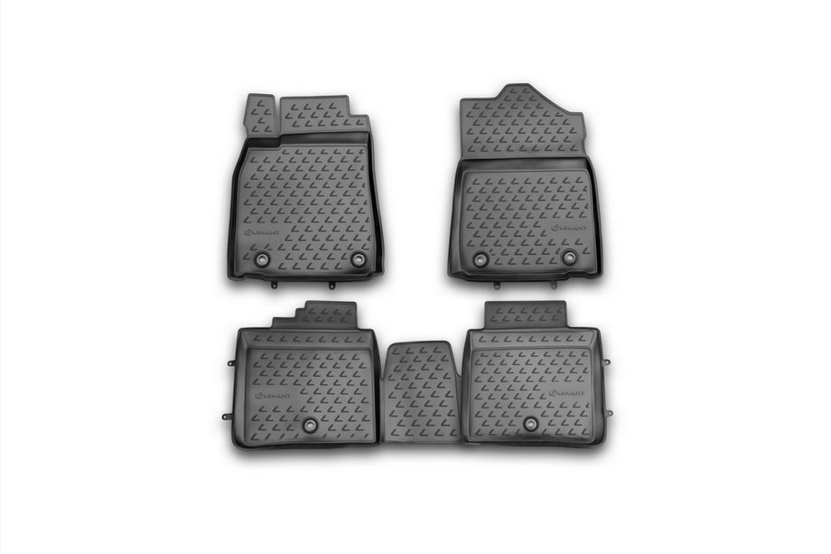 Lexus ES 2012-2018 Tapis de sol en caoutchouc (4 pcs, Novline) Image