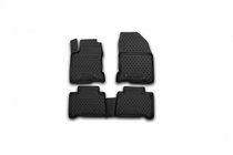 Lexus NX 2014-2021 Tapis de sol en caoutchouc (4 pcs, Novline) photo 1