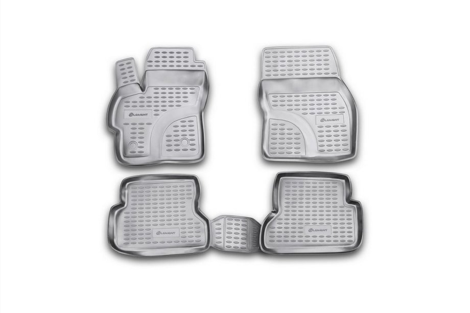Mazda 3 2003-2009 Tapis de sol en caoutchouc (4 pcs, Novline) Image