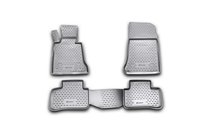 Mercedes GLK class X204 2008-2015 Tapis de sol en caoutchouc (4 pcs, Novline) photo 1