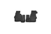 Mercedes Sprinter W906 2006–2018 (2013↗) Tapis de sol en caoutchouc (2 pcs, Novline) Classic photo 1