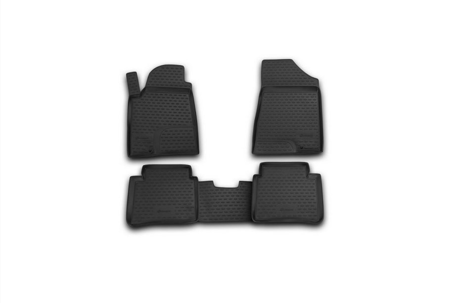 Nissan Teana 2008-2013 Tapis de sol en caoutchouc (4 pcs, Novline) Photo 1