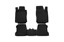 Opel Combo 2002–2012 Tapis de sol en caoutchouc (4 pcs, Novline) photo 1