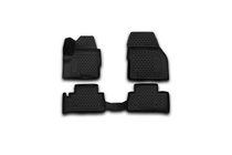 Land Rover Freelander II 2006–2014 Tapis de sol en caoutchouc 3D pour habitacle (4 pcs, Novline) photo 1