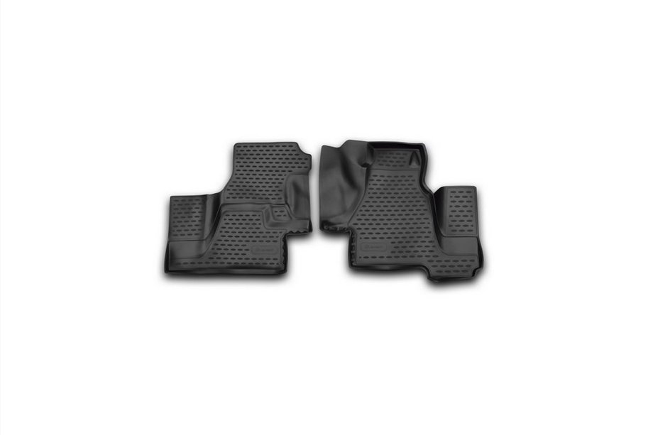 Mercedes Sprinter W906 2006–2018 (W909) Tapis de sol en caoutchouc (2 pcs, Novline) Classic Photo 1