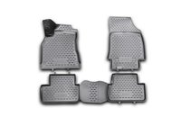 Renault Fluence 2009-2016 Tapis de sol en caoutchouc 3D pour habitacle (4 pcs, Novline) photo 1