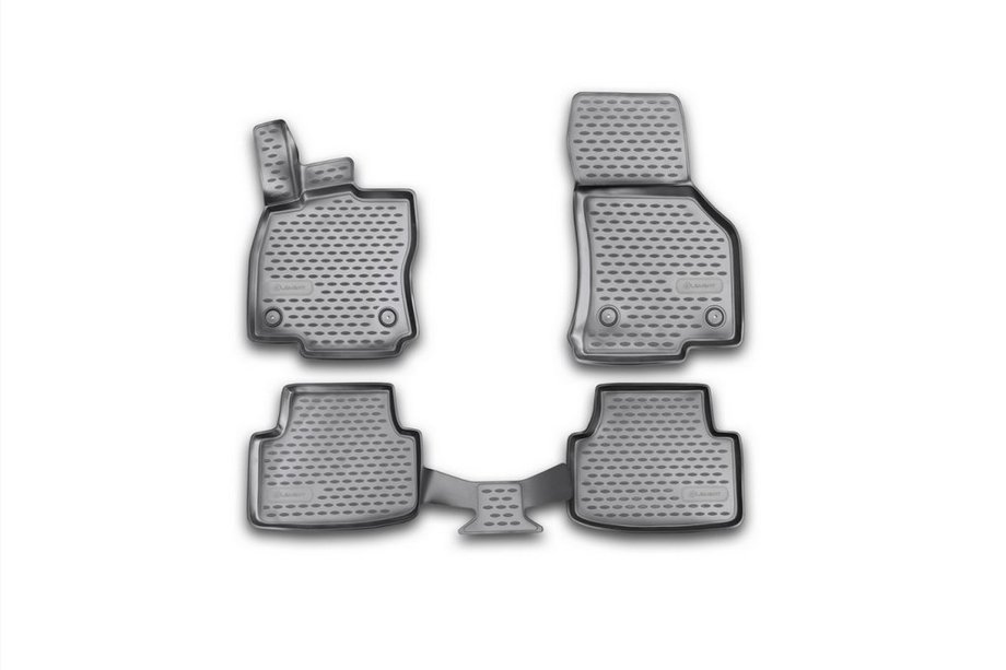 Skoda Octavia III A7 2013-2019 Tapis de sol en caoutchouc 3D pour habitacle (4 pcs, Novline) Active, Ambition, Style Image