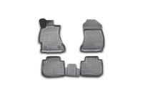Subaru Forester 2013-2018 Tapis de sol en caoutchouc 3D pour habitacle (4 pcs, Novline) photo 1
