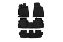 Toyota Highlander 2008-2013 Tapis de sol en caoutchouc 3D pour habitacle (4 pcs, Novline) photo 1