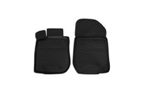 Renault Logan I 2005-2008 Tapis en caoutchouc avant pour habitacle (2 pcs, Novline) photo 1