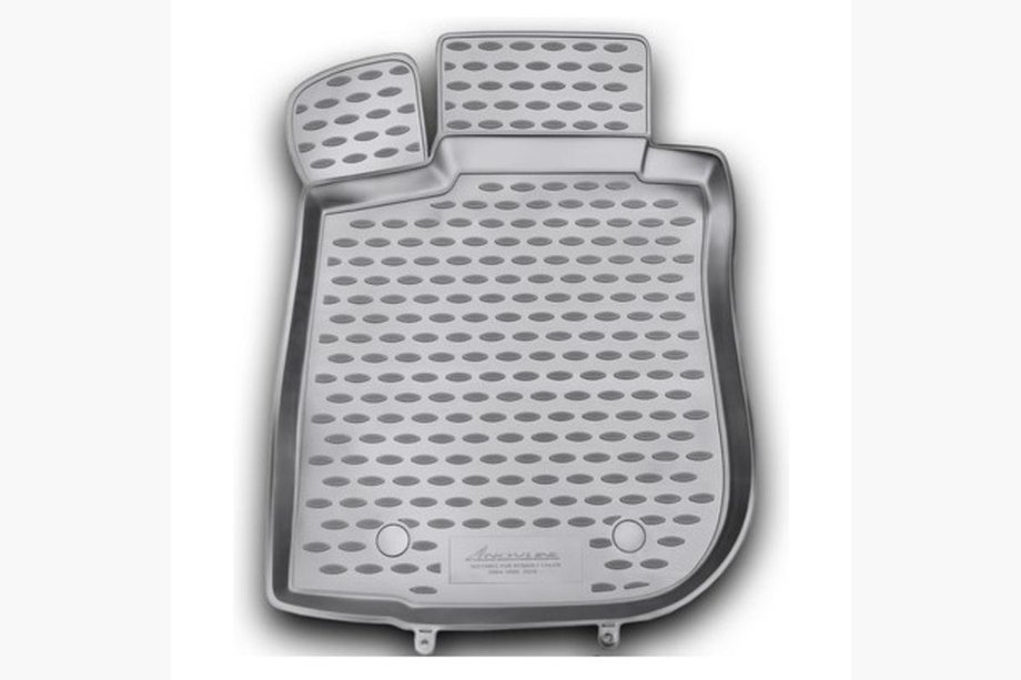 Renault Logan I 2005-2008 Tapis en caoutchouc avant gauche habitacle (Novline) Image