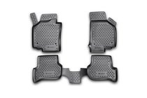 Seat Leon 2005-2012 Tapis de sol en caoutchouc (4 pcs, Novline) photo 1