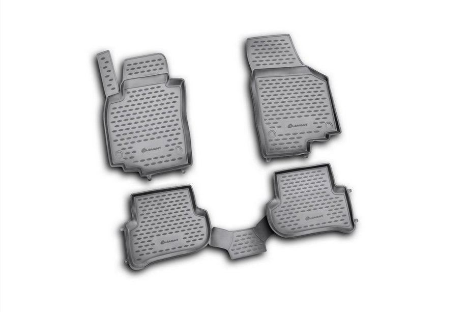 Skoda Yeti 2009-2017 Tapis de sol en caoutchouc (4 pcs, Novline) Image