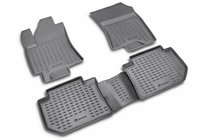 Subaru Tribeca 2005-2014 (2005↗) Tapis de sol en caoutchouc (4 pcs, Novline) photo 1