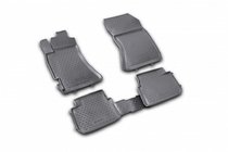 Subaru Forester 2008-2013 Tapis de sol en caoutchouc (4 pcs, Novline) photo 1
