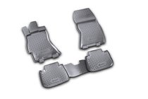 Subaru Legacy 2009-2014 Tapis de sol en caoutchouc (4 pcs, Novline) photo 1