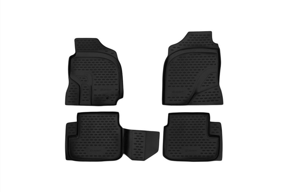 Toyota Rav 4 2001-2005 Tapis de sol en caoutchouc (4 pcs, Novline) Photo 1
