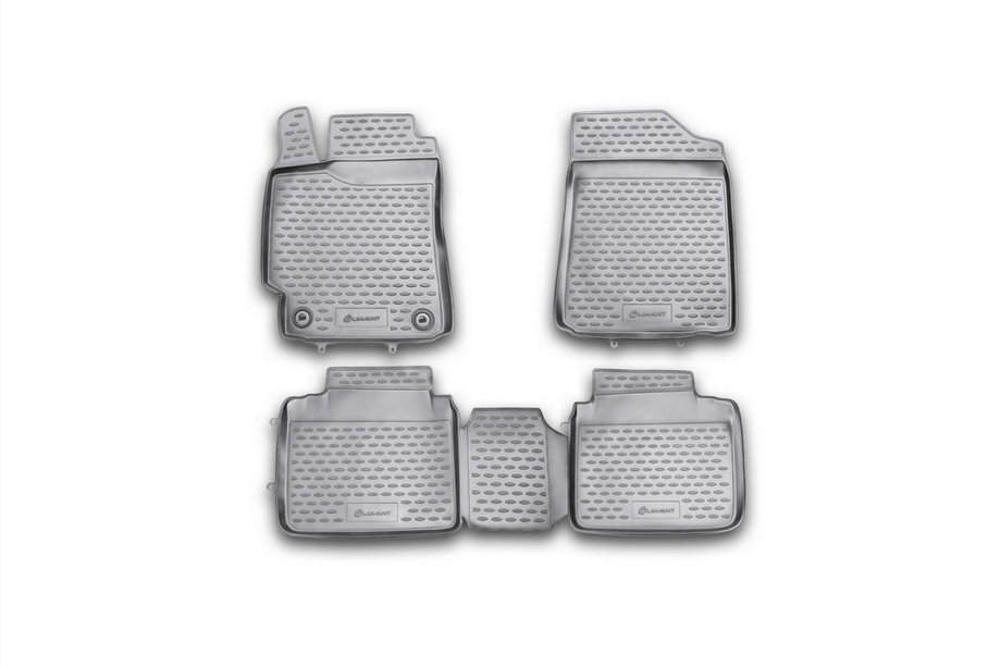 Toyota Camry 2011–2017 Tapis de sol en caoutchouc (4 pcs, Novline) 2.5 L /3.5 L Photo 1